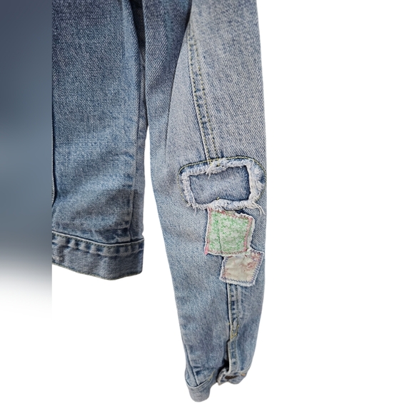 Abercrombie Vintage Denim Girls Jacket size Large - Picture 4 of 12